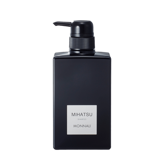 MONNALI MIHATSU Shampoo Natural black shampoo to improve hair quality, 350 ml